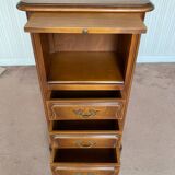 Cherry wood secretary desk with 3 drawers