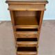 Cherry wood secretary desk with 3 drawers