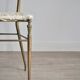 Hollywood regency chiavarine side chairs, 1950s, set of 2