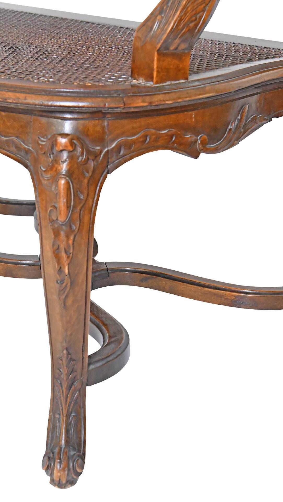 Banquette de style Régence