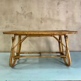 Rattan coffee table