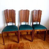 Chaises art déco 1940