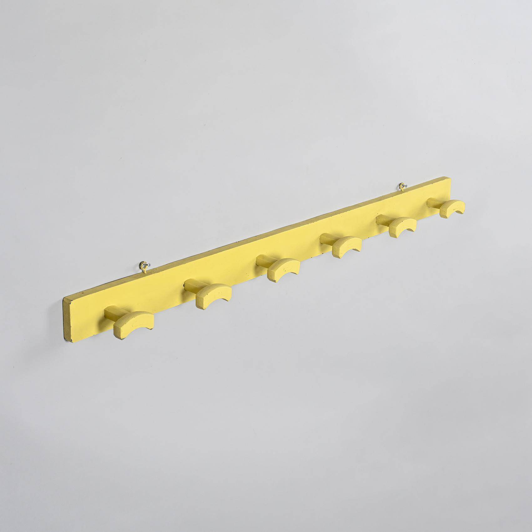Wall coat rack from the Radiant City, circa 1952