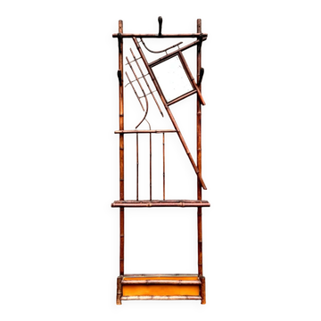 1900 bamboo coat rack