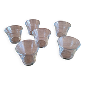 Set of six jars