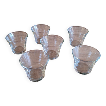Set of six jars