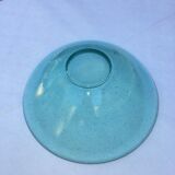 Antique bubbled blown glass salad bowl