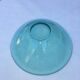 Antique bubbled blown glass salad bowl