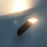 Italian postmodern model Wall lamp Megaron Parete by Gianfranco Frattini for Artemide, 1970s