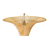 Suspension en rotin naturel