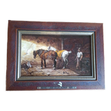 José Selles Alemany (born in 1937) Oil on panel - 19 x 32 cm - signed