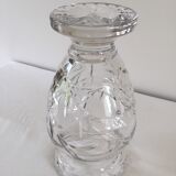 Cut crystal vase from the 1950s