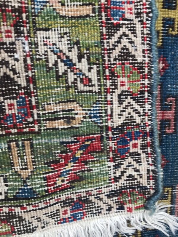 Old Handmade Caucasian rug - 79x119 cm