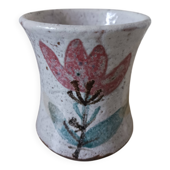 Vase signé Gustave Reynaud, atelier Le Mûrier, Vallauris