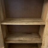 Sublime armoire indienne en bois blanc