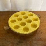 Antique-style ceramic pan for cooking 12 snails, La Bourguignonne