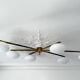 Angelo Lelii lustre plafonnier modèle 6 lune édition arredoluce