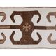 Vintage Turkish hallway rug 94x352 cm