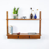 Wall Shelf with drawers by Sven Ellekaer for Albert Hansen, 1950s