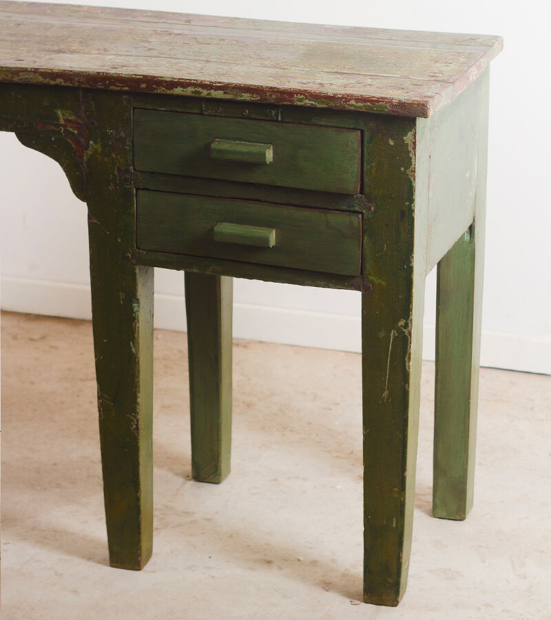 Wooden desk