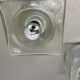 set of 2 CUBIC Ice Glass Ceiling Light, by J. T. Kalmar Lights, Austria