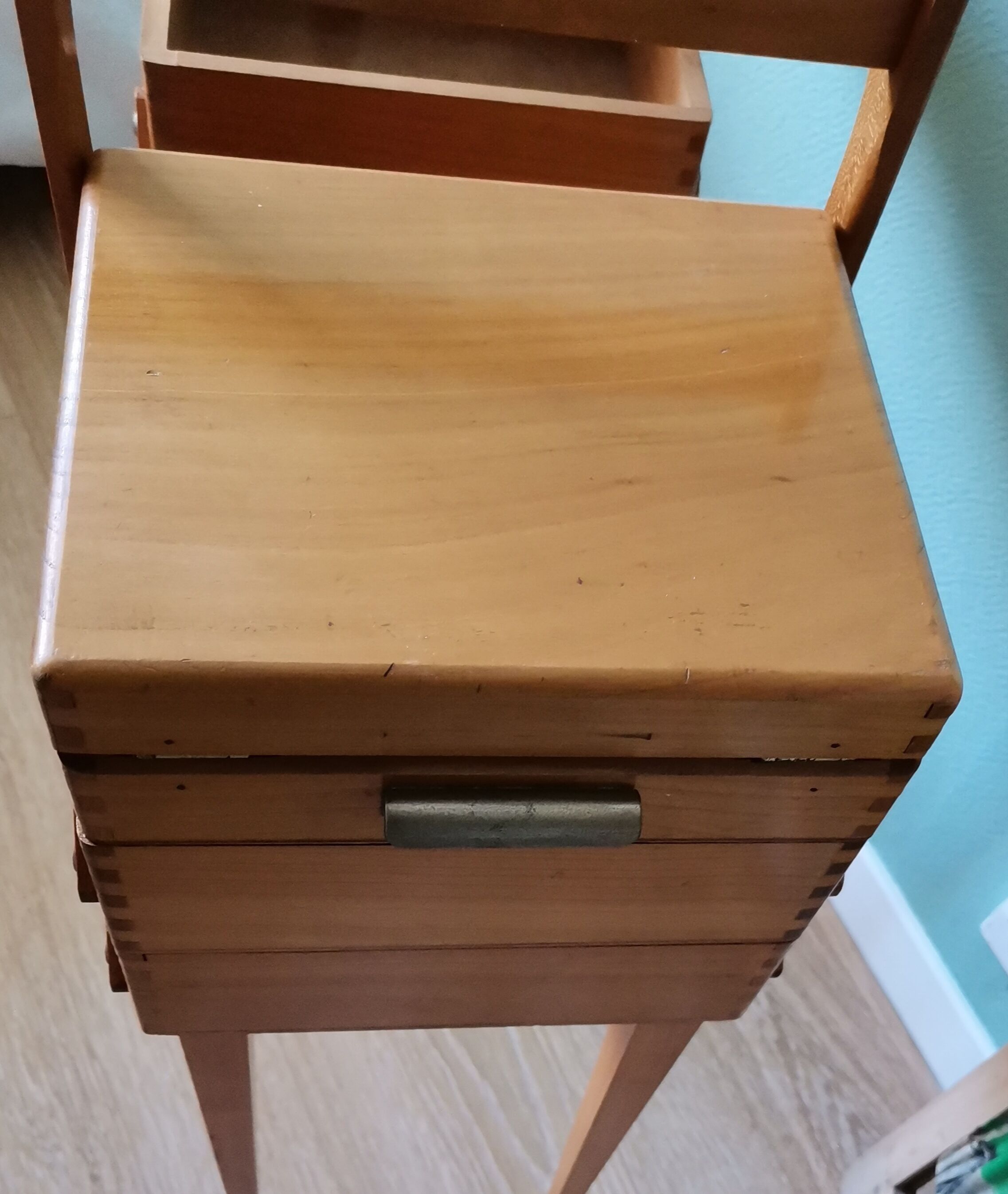 Walking sewing box