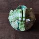 Gravy boat in barbotine style