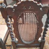Massive channel and leather chair