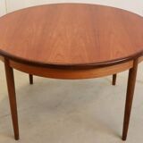 Round G-Plan vintage dining table extendable 'Prestwich'