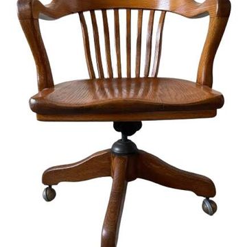 Fauteuil américain basculant signé H.Krug Canada