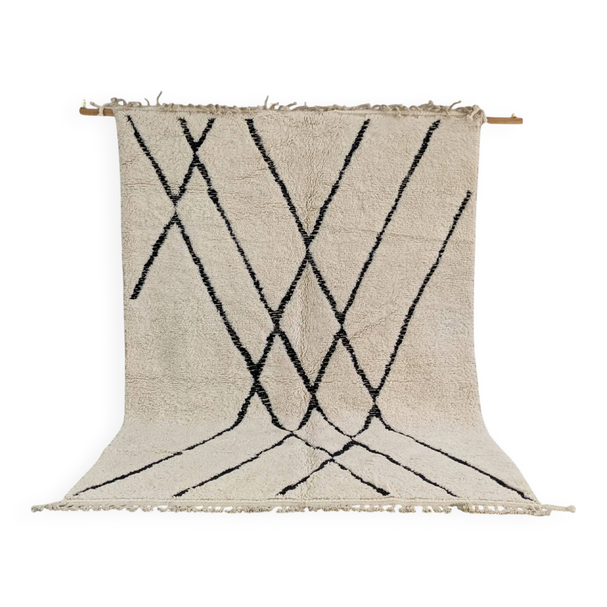 Grand tapis Beni Ouarain, 300 x 200 cm