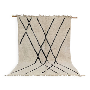 Large Beni Ouarain rug, 300 x 200 cm