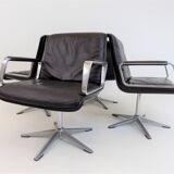 Set of 4 dining chairs Wilkhahn Delta from Delta Group