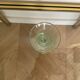 Signed BIOT bubble champagne glass