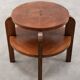 French Art Deco two-tier side table, c. 1930s