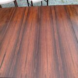 Table et chaises palissandre