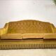 Vintage ochre yellow sofa