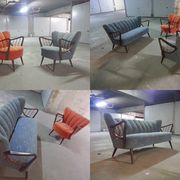 Couch set / 2 chairs Scandinavian 50s/60s cocktail