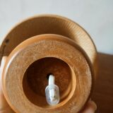 Bedside lamp in light wood