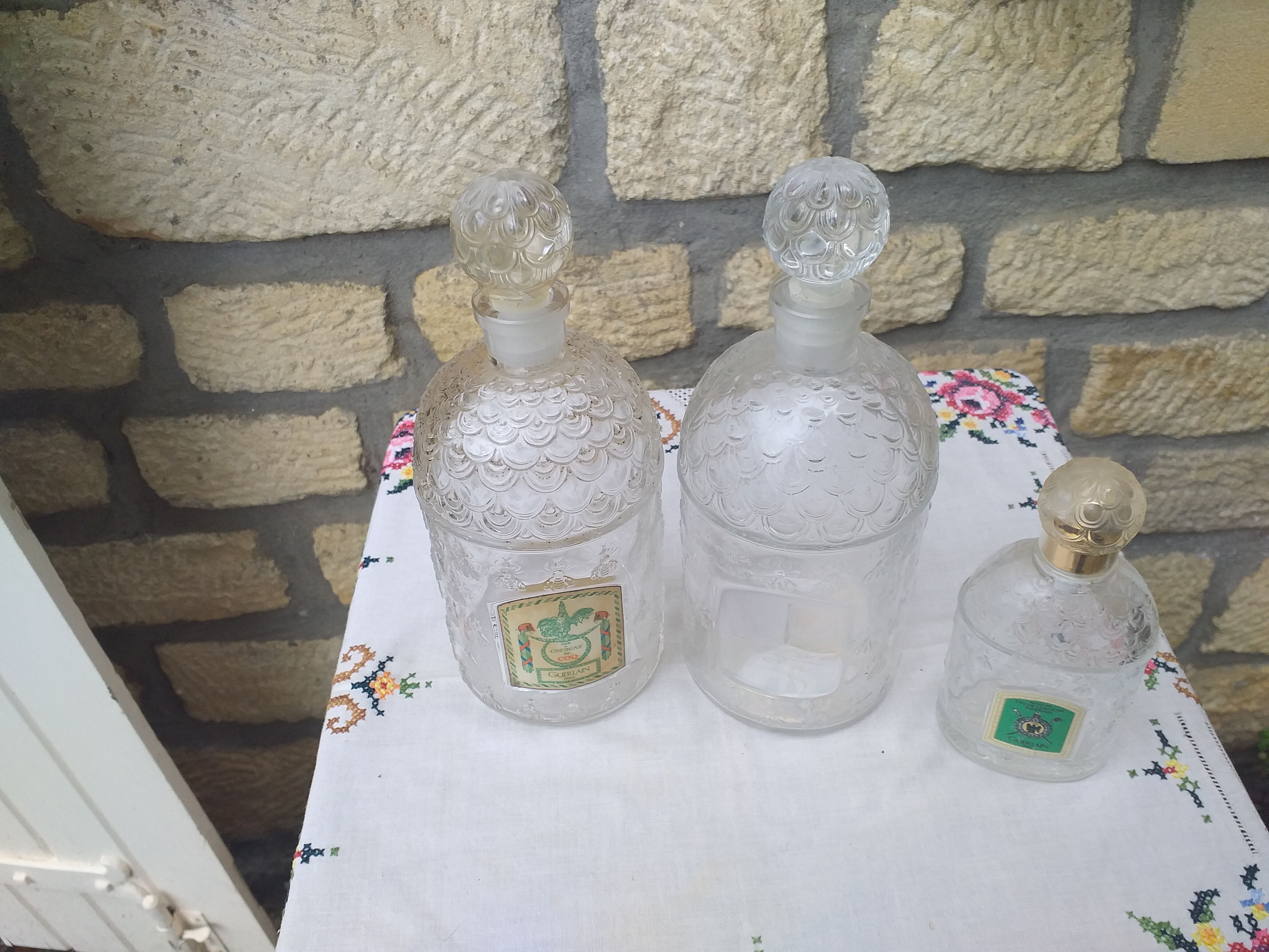 Set of 3 Guerlain bottles