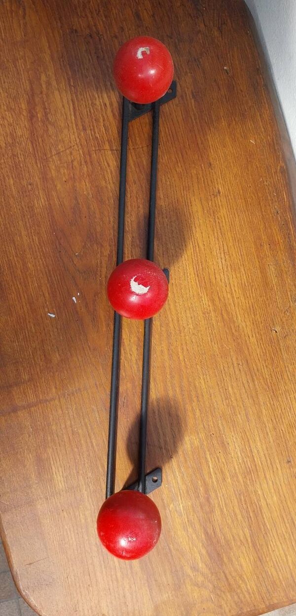 Patère murale années 60