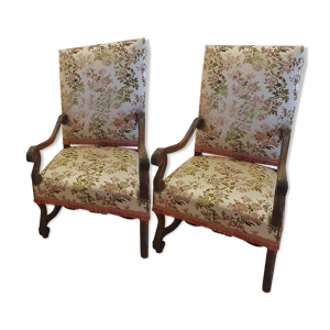 Paire de fauteuils Henri