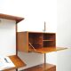 Danish teak wall unit by Kai Kristiansen for Feldballes Møbelfabrik