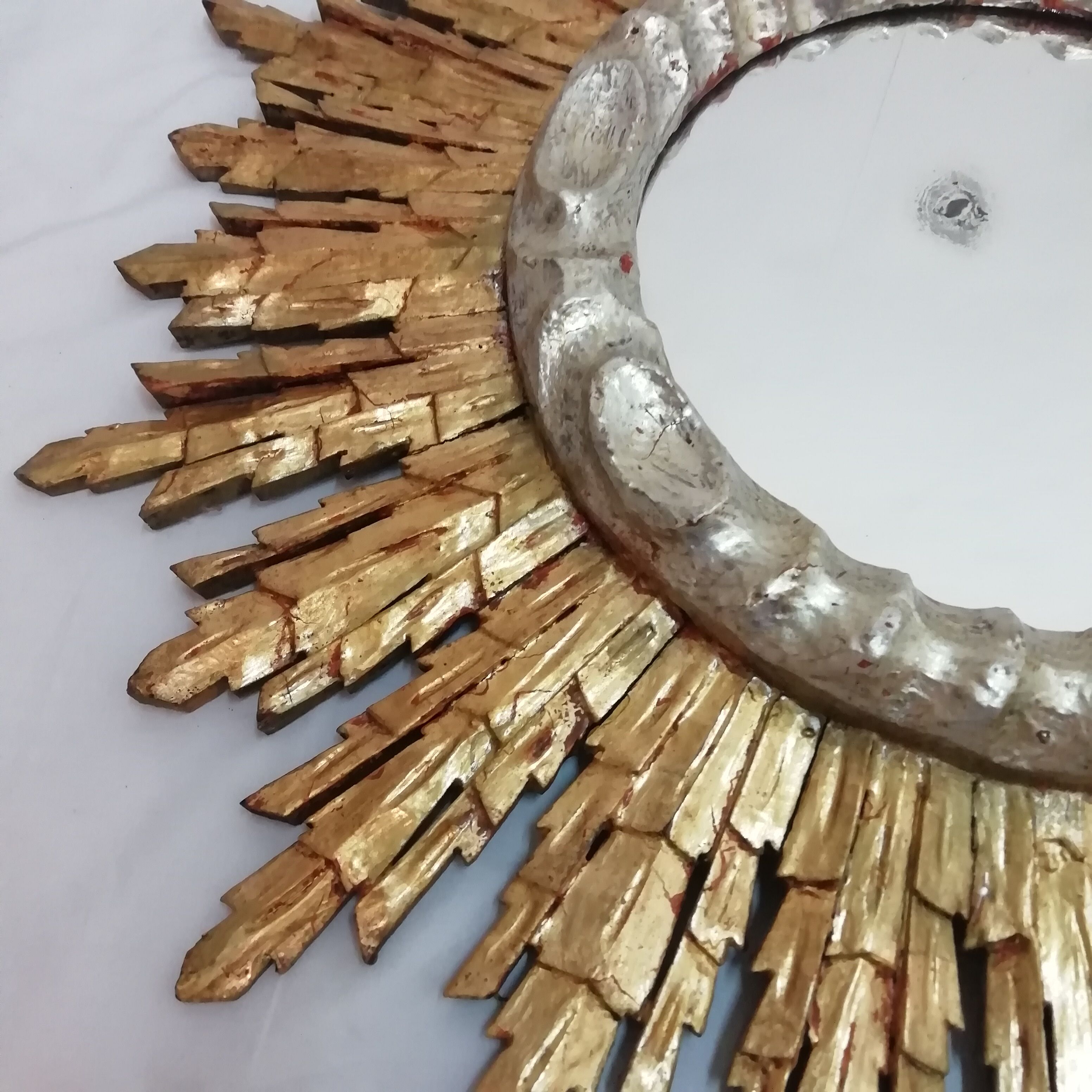 Wooden sun mirror 1960