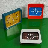 Space age clock calendar by odo france, 70s