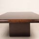 Coffee table model 2315 in parchment and mirrors by Giorgio Tura for Tura, 1980