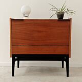 Blanket chest or mini bar UP Zavody by Frantisek Mezulanik year 60