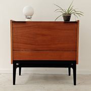 Blanket chest or mini bar UP Zavody by Frantisek Mezulanik year 60