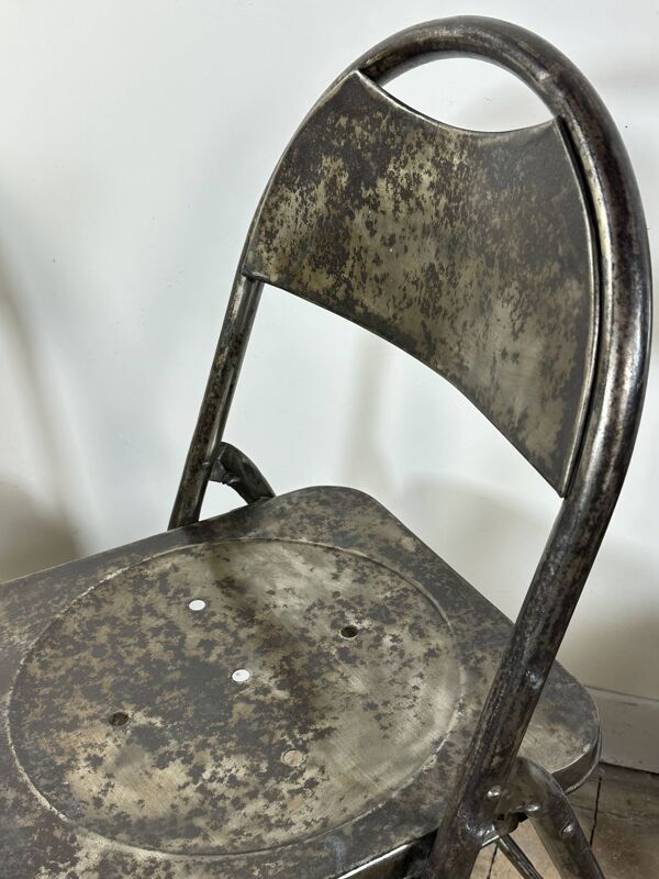 Chaises série de 6 de style industrielle années 2000