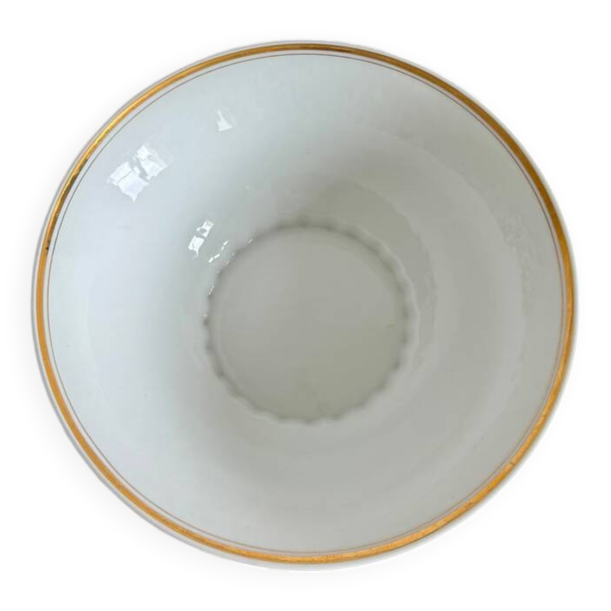 Limoges porcelain salad bowl